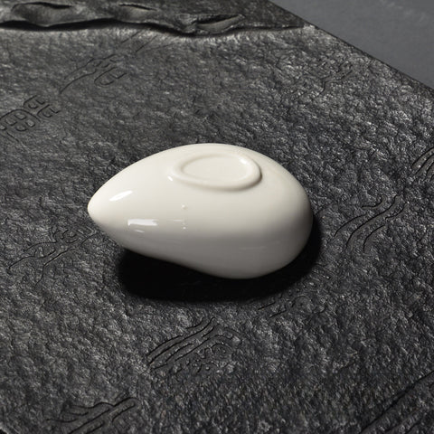 White Porcelain Tea Scoop, Tea Leaf Holder – Kongfu Tea Ceremony Accessories