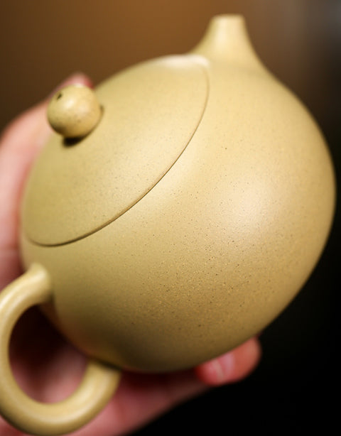 Authentic Yixing Zisha Clay Teapot, Xishi Style, 220ml Capacity - theTeaCloud