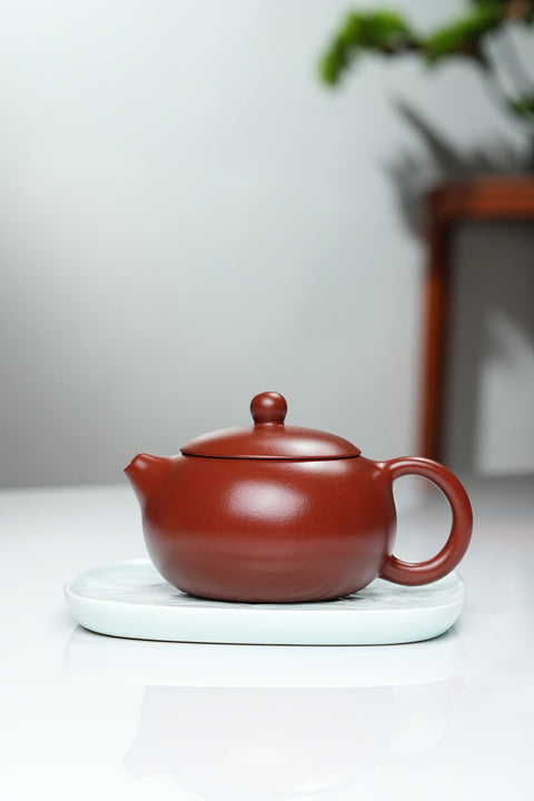 Handcrafted Yixing Zisha Teapot – Dahongpao (Red Clay) Xishi Style, 250ml and 330ml