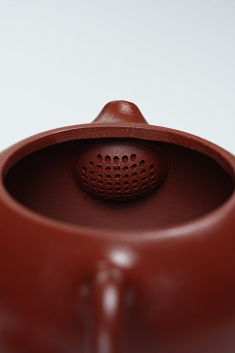 Handcrafted Yixing Zisha Teapot – Dahongpao (Red Clay) Xishi Style, 250ml and 330ml