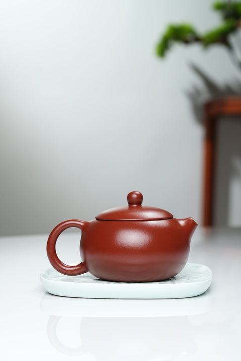 Handcrafted Yixing Zisha Teapot – Dahongpao (Red Clay) Xishi Style, 250ml and 330ml