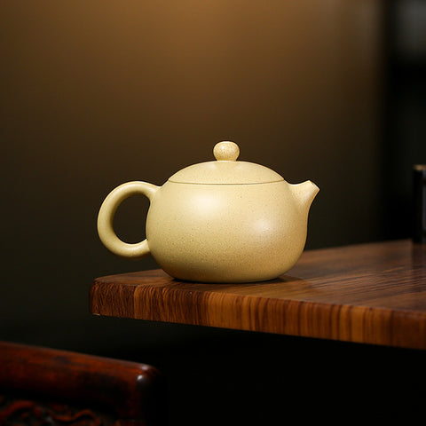 Authentic Yixing Zisha Clay Teapot, Xishi Style, 220ml Capacity - theTeaCloud