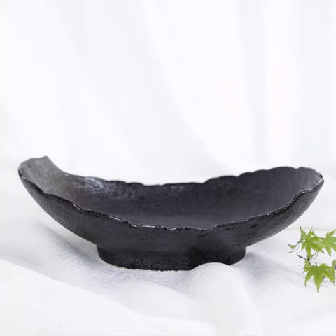 Handmade Petal Shape Ceramic Ikebana Vase, Kenzan Flower Frog Included - theTeaCloud