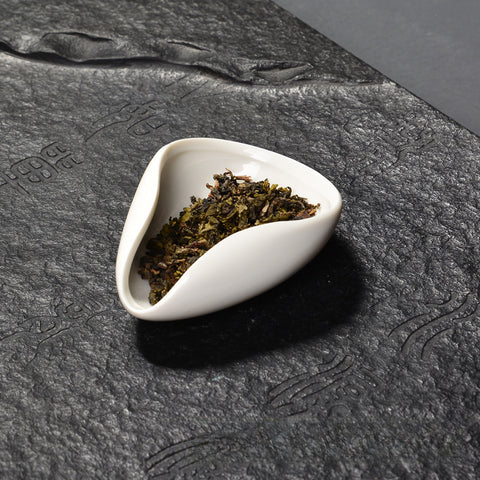 White Porcelain Tea Scoop, Tea Leaf Holder – Kongfu Tea Ceremony Accessories