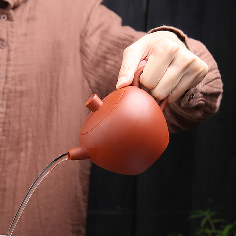 Handmade Yixing Zisha Teapot Large Size, Traditional Chinese Clay Teapot - theTeaCloud