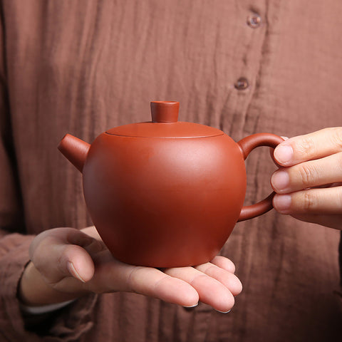Handmade Yixing Zisha Teapot Large Size, Traditional Chinese Clay Teapot - theTeaCloud