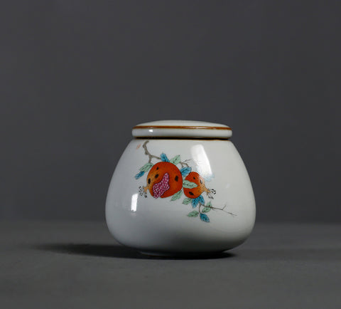 Handmade RUYAO/Ru Kiln Small Size Porcelain Tea Canisters Tea Jars Tea Storage - theTeaCloud