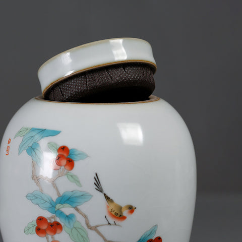 Handmade RUYAO/Ru Kiln Porcelain Tea Canisters Tea Jars Tea Storage - theTeaCloud