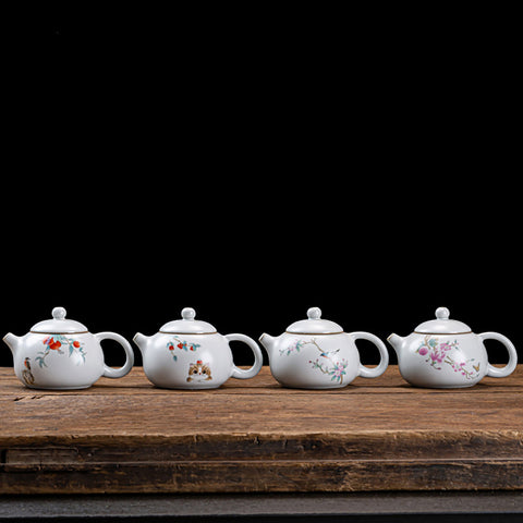 Hand Painted Ceramic Xishi Style Teapot - theTeaCloud