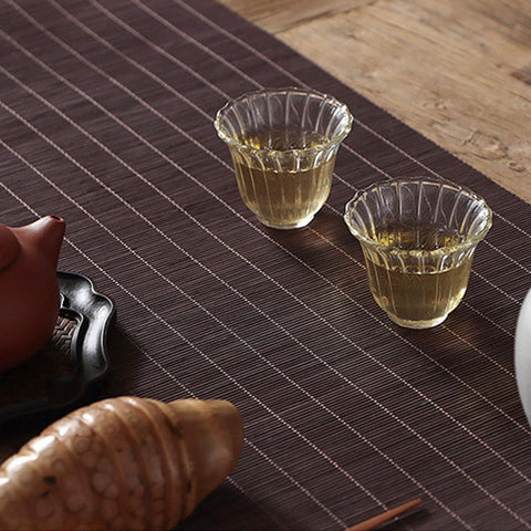 High Quality Natural Bamboo Table Runner, Tea Mat, Tea Set Accessory, Table Placemat in Various Sizes - theTeaCloud