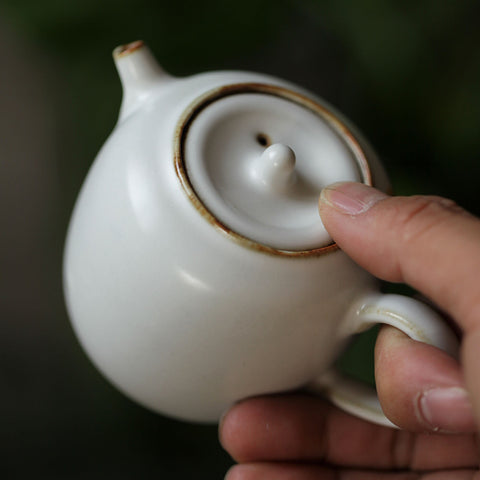Hand Painted Osmanthus Ceramic Tea Pot, Osmanthus Ceramic Tea Cup - theTeaCloud