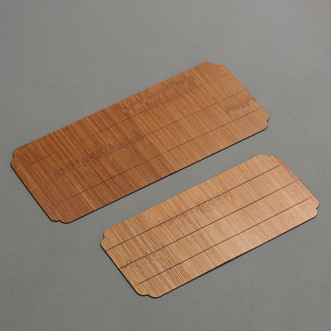 Handmade Bamboo Slat Table Runner, Tea Mat, Tea Set Accessory, Table Placemat - theTeaCloud