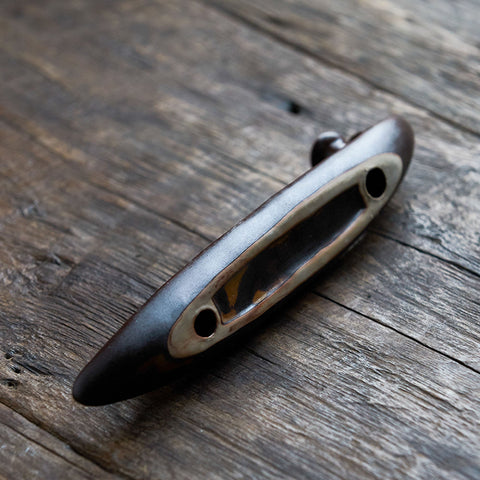 Hand Crafted Chinese Fisherman Ceramic Incense Holder - theTeaCloud