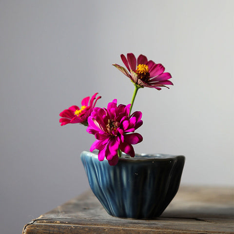 Handmade Ikebana Vase in Lotus Seed Pod Shape, Lotus Pod Ceramic, Zen Style Decoration, Japanese Flower Arrangement, Countertop Decor - theTeaCloud