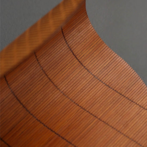 Handmade Oval Bamboo Slat Table Runner, Tea Mat, Tea Set Accessory, Table Placemat - theTeaCloud