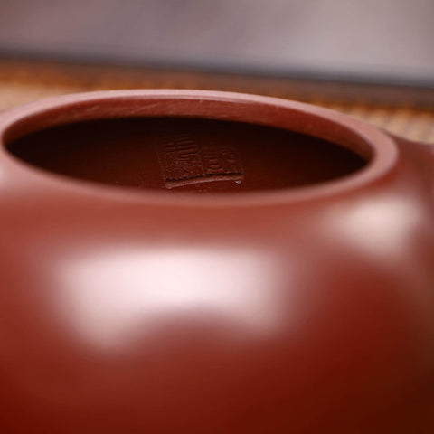 Handmade Yixing Zisha Teapot, Chinese Red Clay Teapot in Xishi Style, 160ml, 200ml Capacity, Gift Box with Certificate Included - theTeaCloud