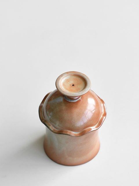 Shino-Style Ceramic Pour-Over Coffee Set