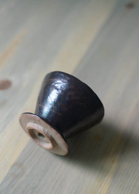 Handmade Ceramic Pour-Over Coffee Set Dripper & 300ml Coffee Mug