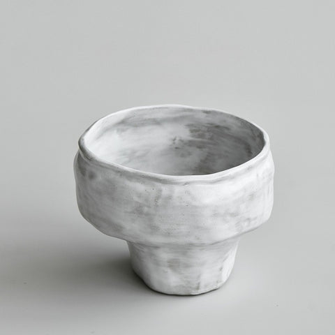 Handcrafted Ceramic Ikebana Vase - Zen-Style Flower Vessel