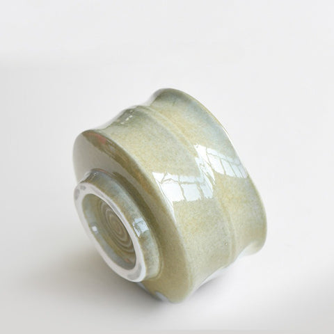 Handcrafted Bamboo-Style Matcha Bowl – Japanese Matcha Tea Set