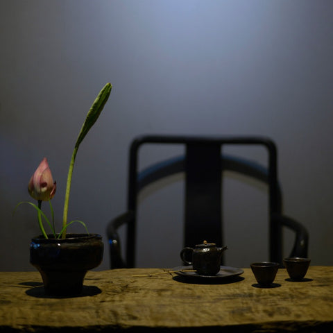 Handcrafted Ceramic Ikebana Vase - Zen-Style Flower Vessel