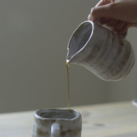 Handmade Ceramic Pour-Over Coffee Set Dripper & 300ml Coffee Mug