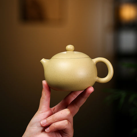 Authentic Yixing Zisha Clay Teapot, Xishi Style, 220ml Capacity - theTeaCloud