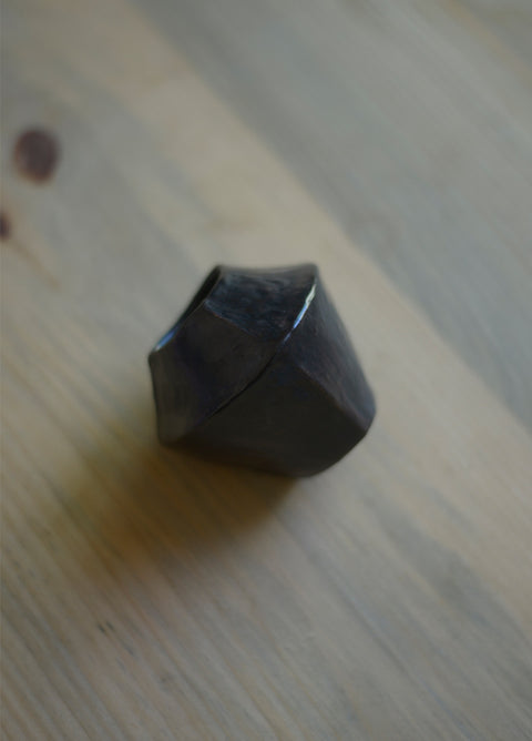 Handcrafted Wabi-Sabi Ceramic Ikebana Vase