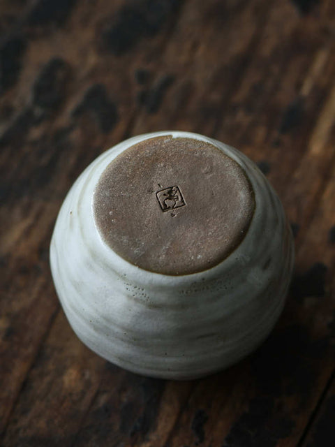 Handmade Japanese-Style Ceramic Tea Canister