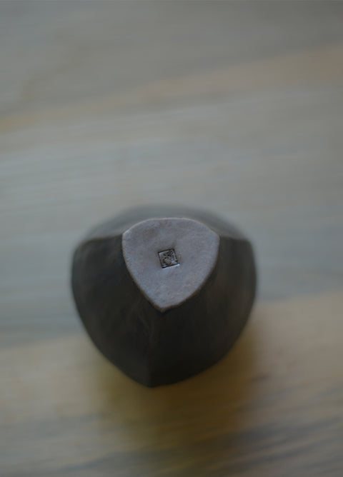 Handcrafted Wabi-Sabi Ceramic Ikebana Vase