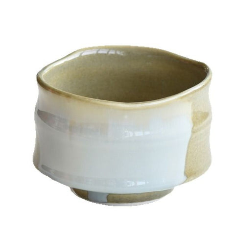 Handcrafted Bamboo-Style Matcha Bowl – Japanese Matcha Tea Set