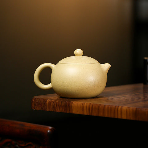 Authentic Yixing Zisha Clay Teapot, Xishi Style, 220ml Capacity
