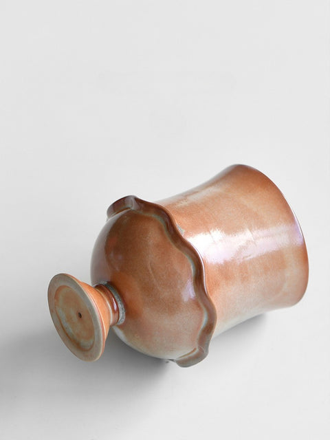 Shino-Style Ceramic Pour-Over Coffee Set