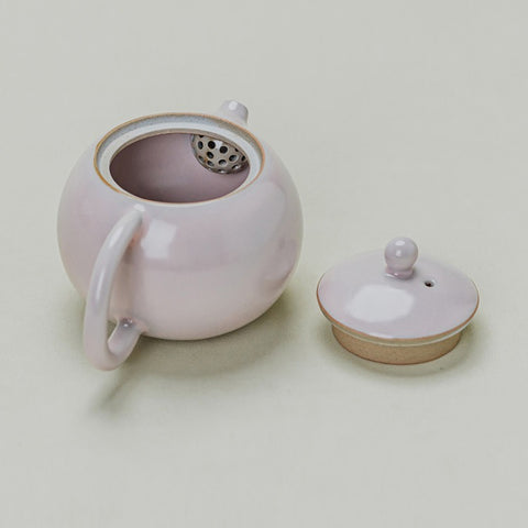Celadon Teapot with Sunflower Cup – Minimal Tea Set