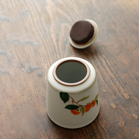 Handmade RUYAO/Ru Kiln Porcelain Tea Canisters Tea Jars Tea Storage 50g