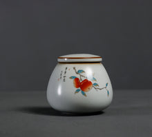 Load image into Gallery viewer, Handmade RUYAO/Ru Kiln Small Size Porcelain Tea Canisters Tea Jars Tea Storage
