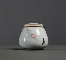 Load image into Gallery viewer, Handmade RUYAO/Ru Kiln Small Size Porcelain Tea Canisters Tea Jars Tea Storage
