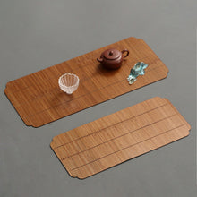 Load image into Gallery viewer, Handmade Bamboo Slat Table Runner, Tea Mat, Tea Set Accessory, Table Placemat
