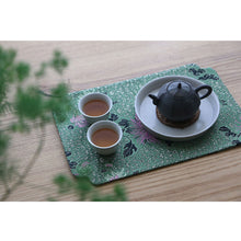 Load image into Gallery viewer, Oriental Pattern Placemat, Tea Table Cloth, Tea Mat, Tea Ceremony Accessory, Table Runners 20x30cm/8x12inch
