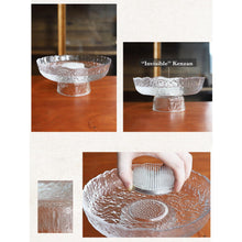 Load image into Gallery viewer, Transparent Glass Ikebana Vase with Pairing D70cm Kenzan Flower Frog
