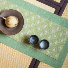 Load image into Gallery viewer, Linen Tea Table Set, Double-layered Tea Mat, Tea Set Accessory, Table Runners
