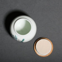 Load image into Gallery viewer, Hand Painted Panda Porcelain Tea Canisters/ Tea Jars/ Tea Storage/ Loose Tea Storage

